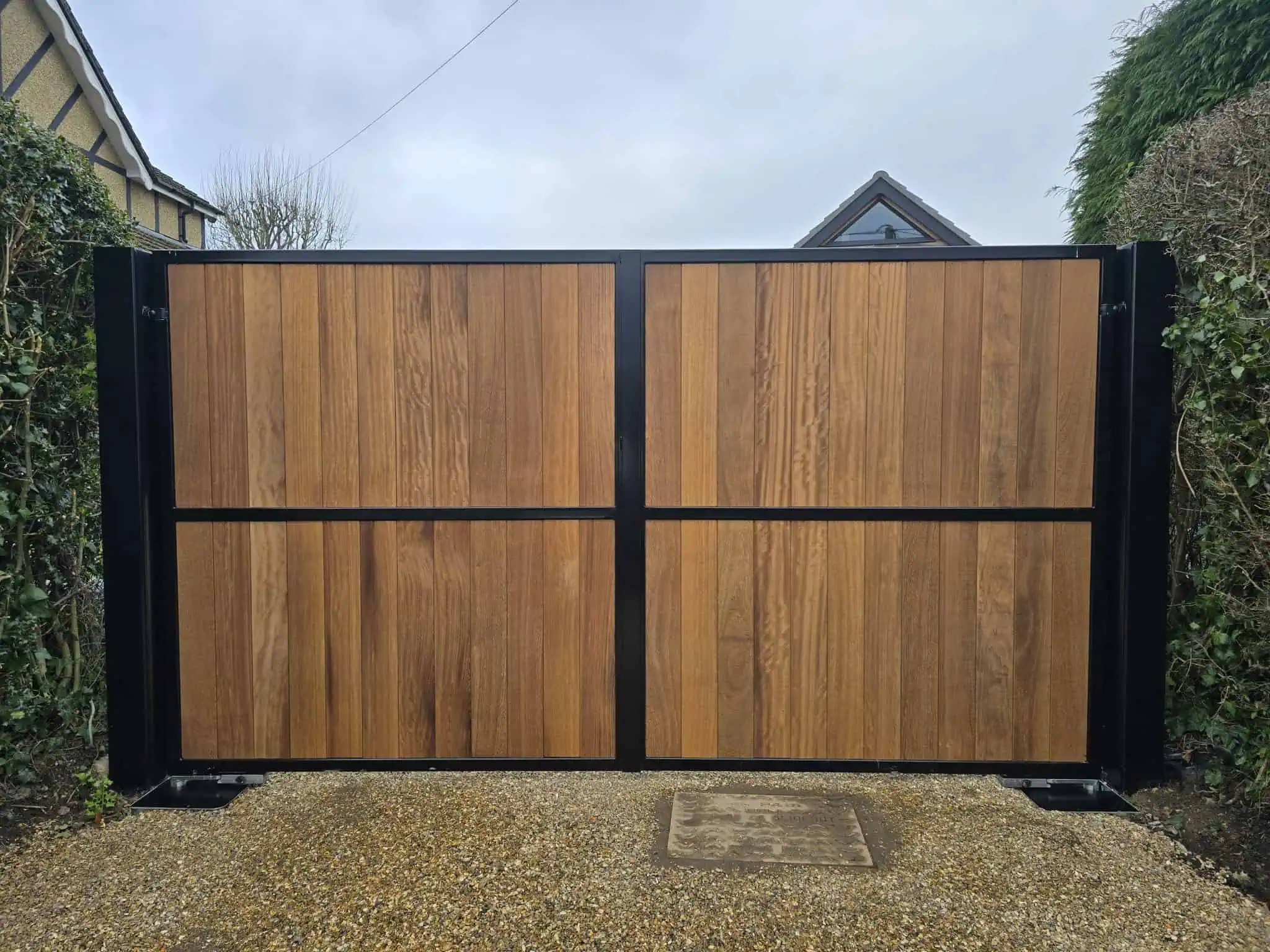 Recent bespoke gate installation