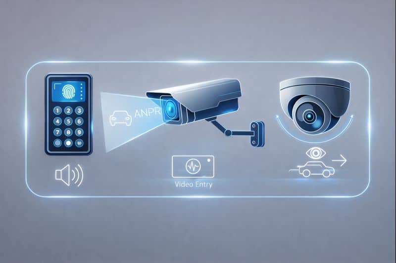 Secure entry installation completed in Hampshire