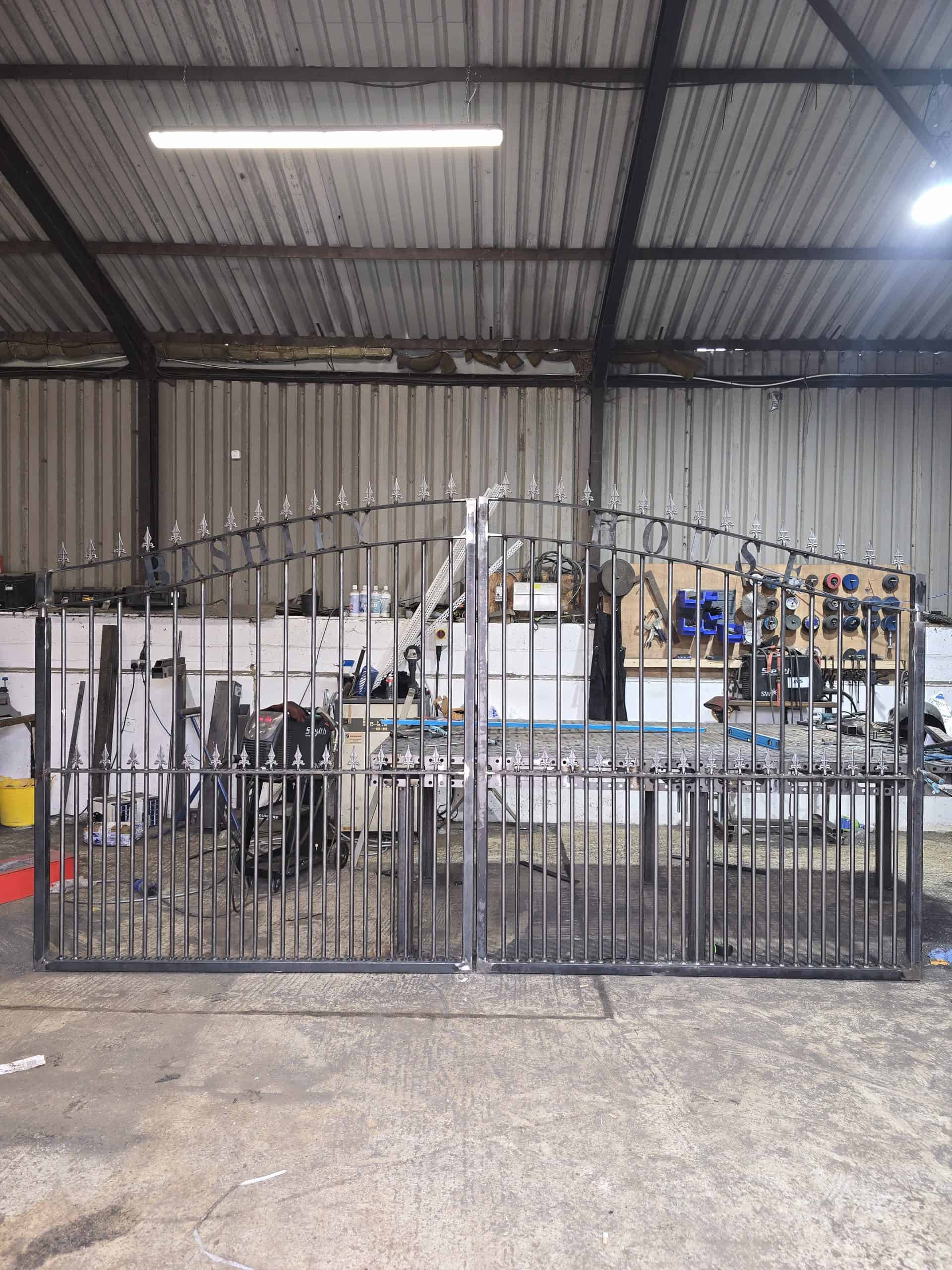 Gate automation preparation Bashley House New Milton